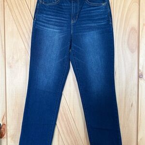 Democracy Dark Blue Straight Leg Jeans